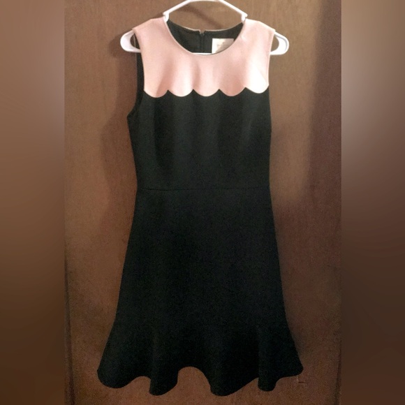 Black and Pink Sleeveless Dress - Picture 1 of 6